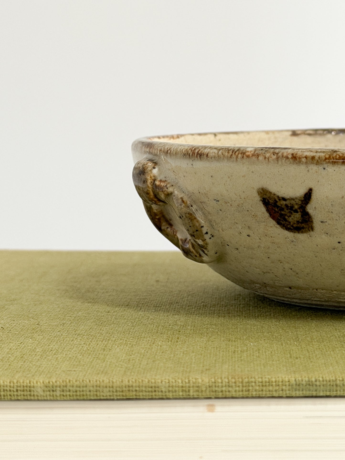 Studio Crafted Pottery Cream Bowl