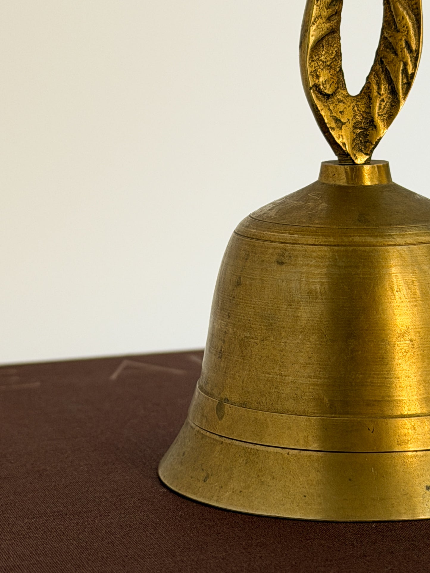 Vintage Brass Fish Bell