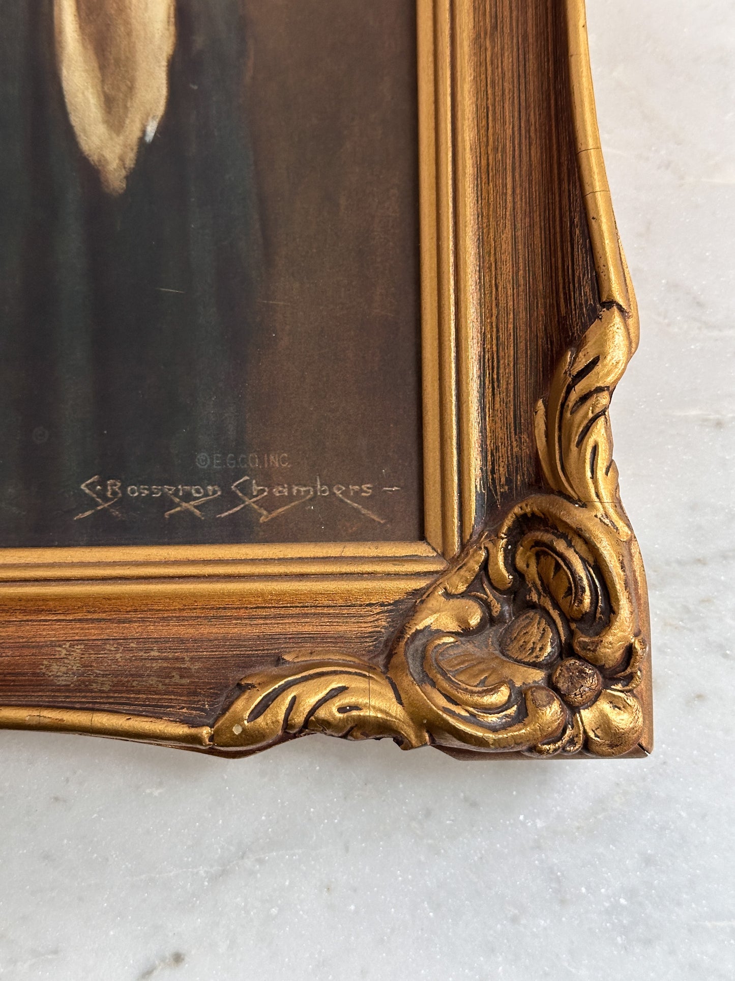 Virgin Mary Vintage Art
