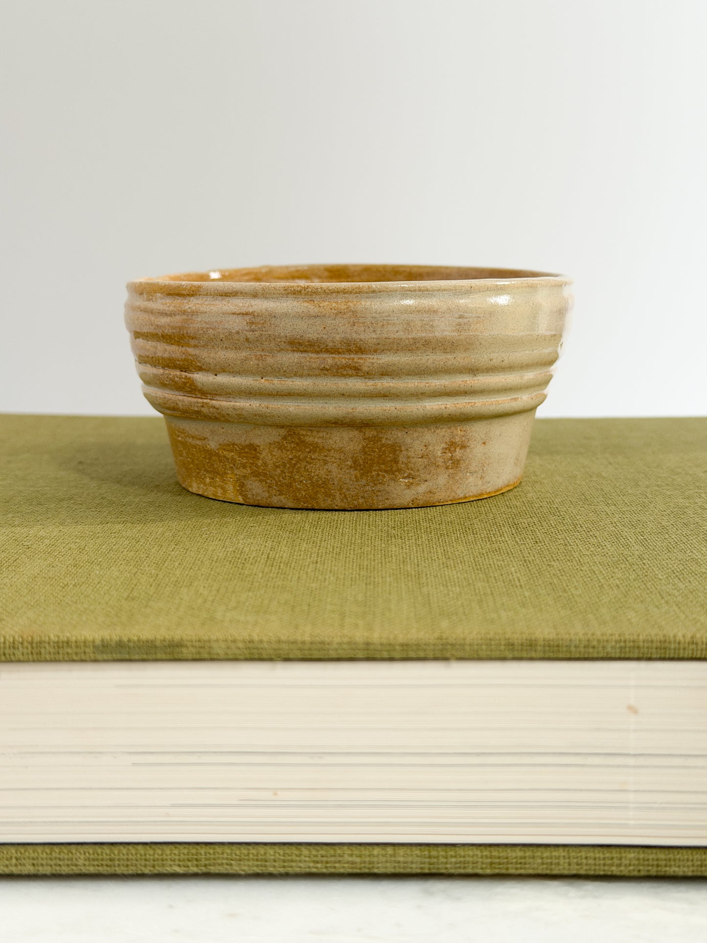 Studio Crafted Small Ribbed Cream Bowl