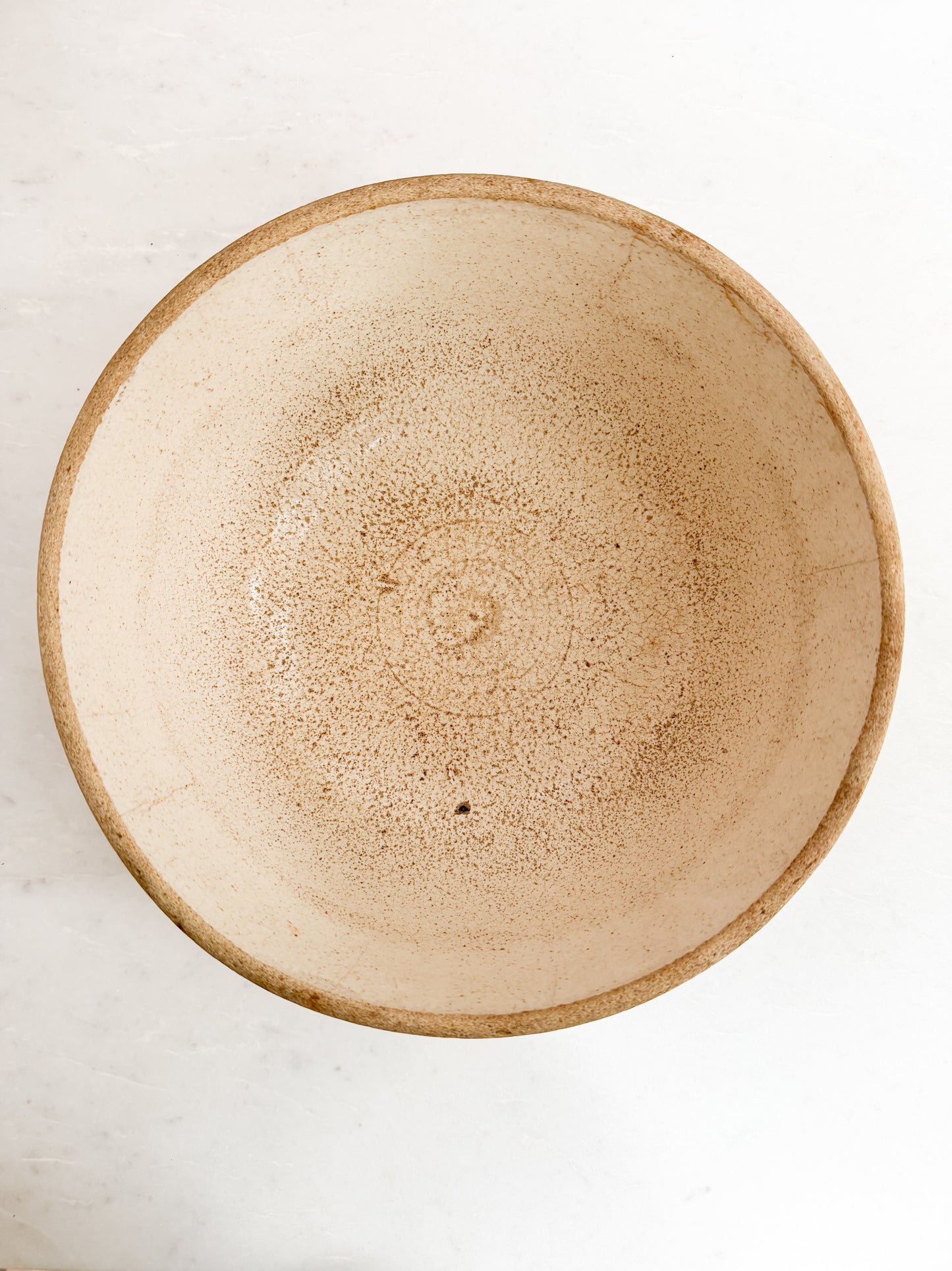 Vintage Large Textured Mixing Bowl