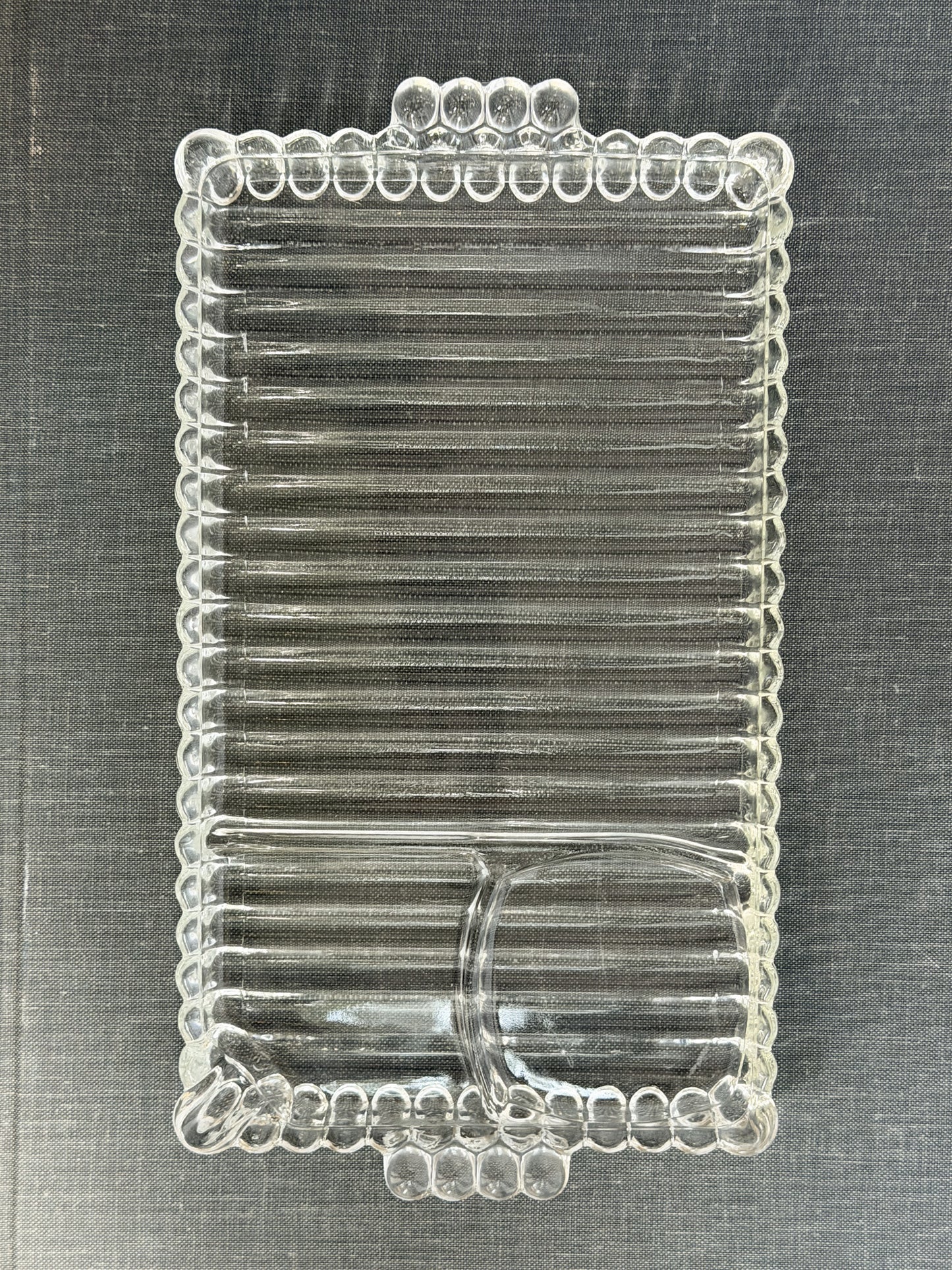 Vintage Hazel Atlas Glass Tray