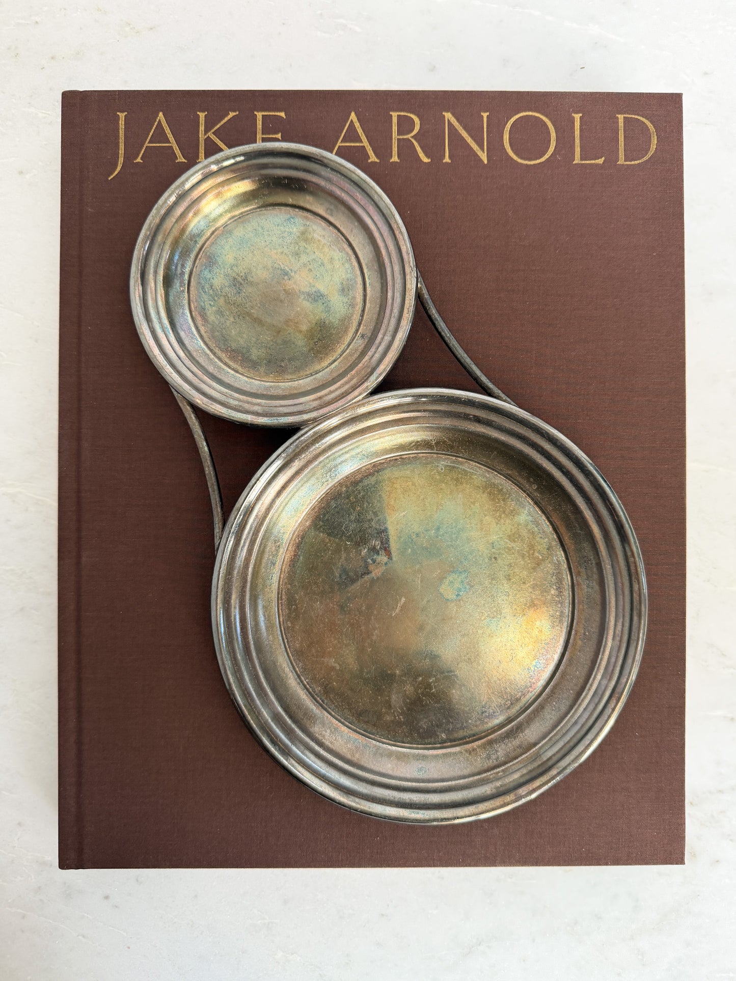 Silverplate Double Serving Tray