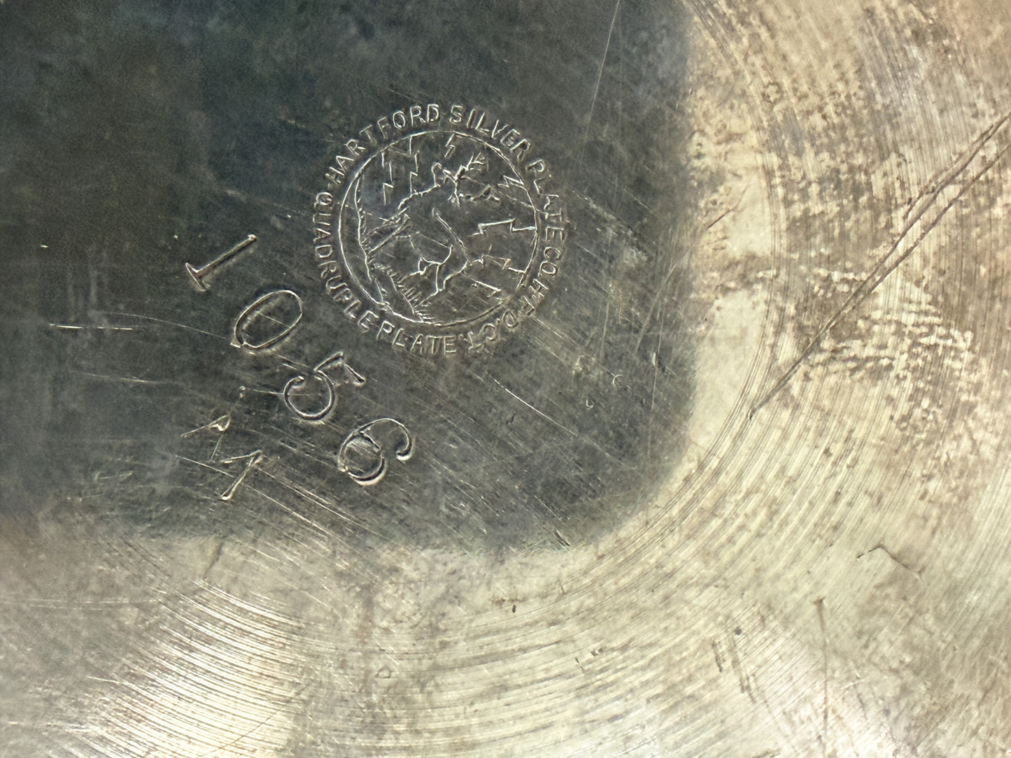 Silverplate Double Serving Tray