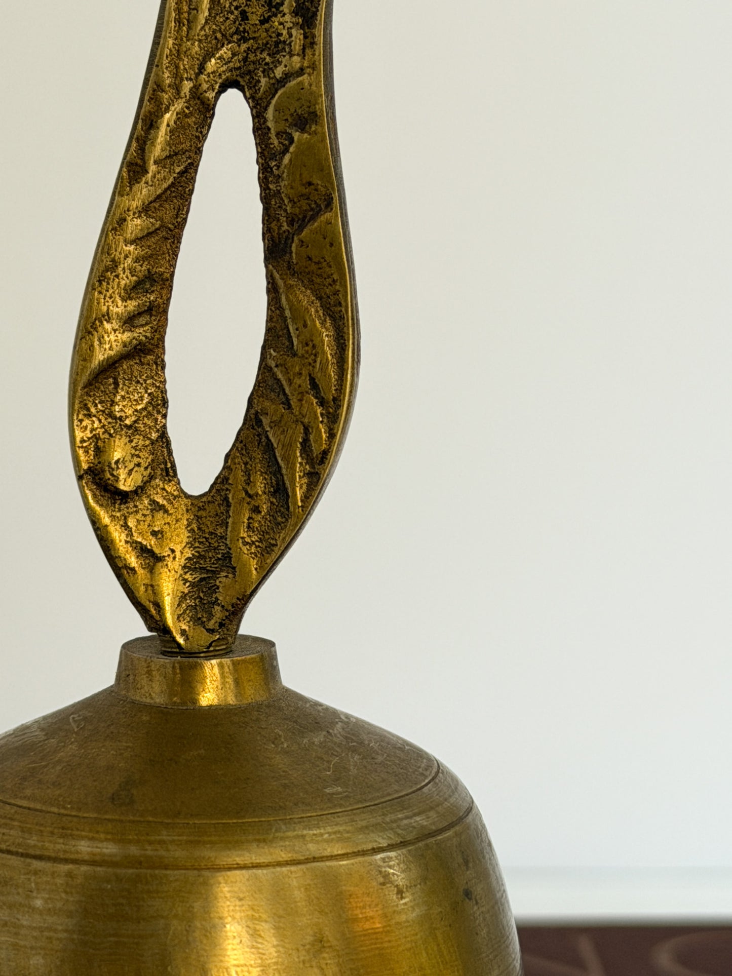 Vintage Brass Fish Bell